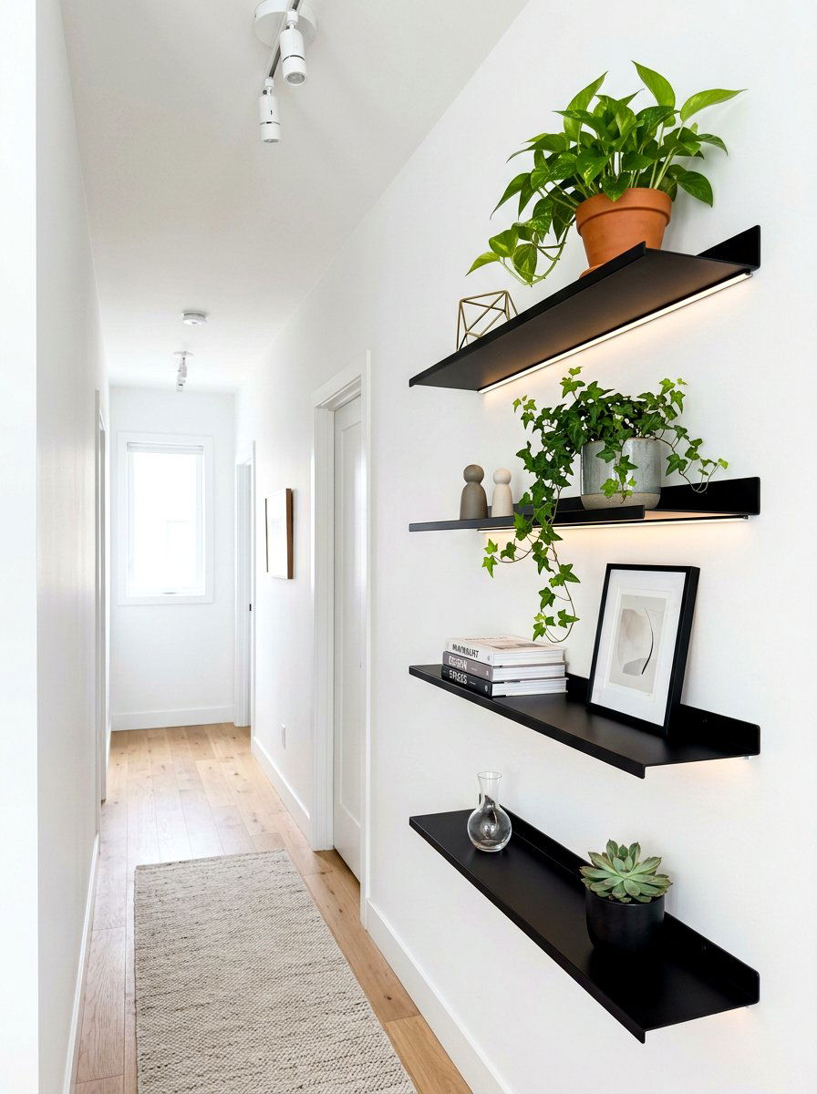 Floating Wall Shelves - 30 modular apartment storage ideas