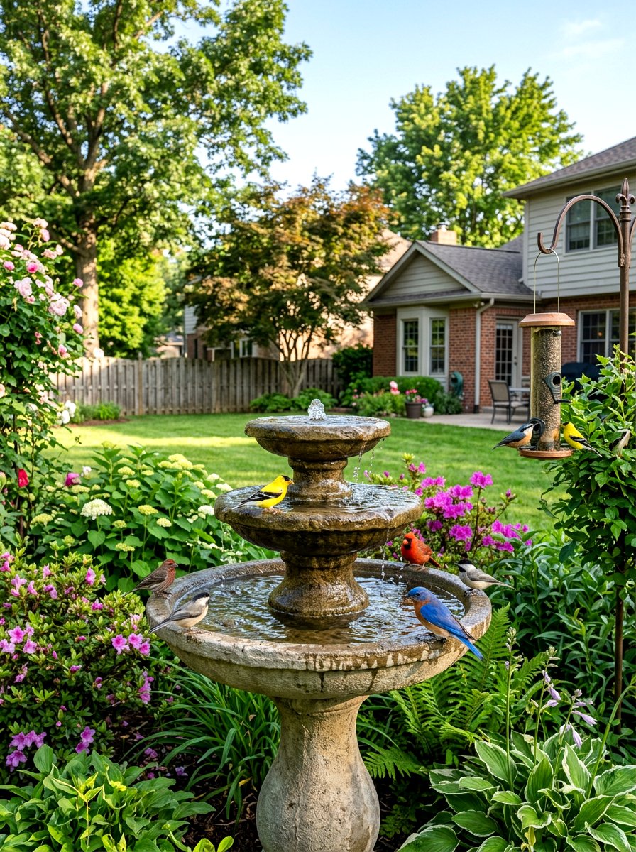 Floating Wood Platform - 30 warm wood patio ideas
