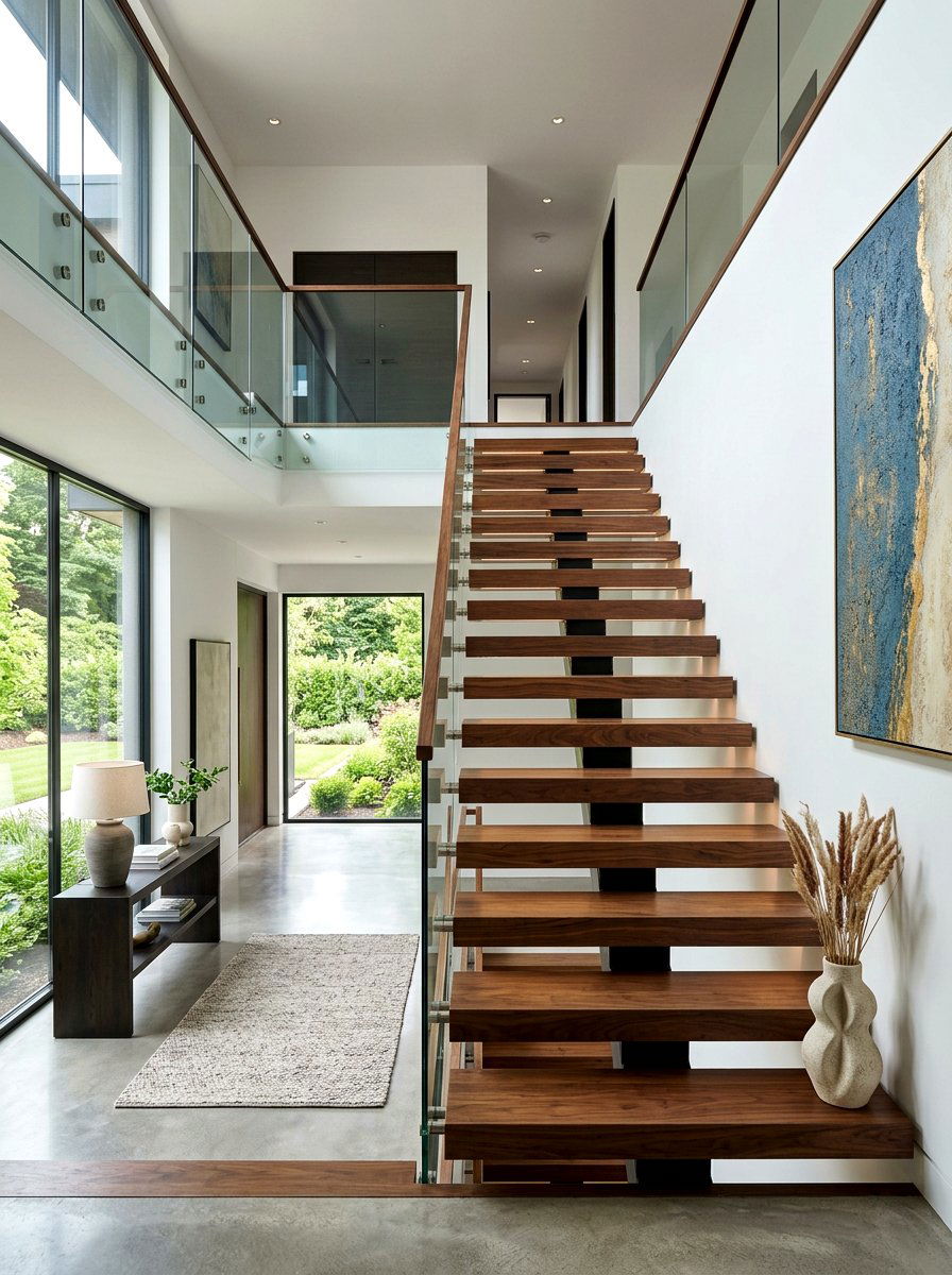 30 Elegant Foyer Staircase Ideas: Make Your Entryway Stand Out