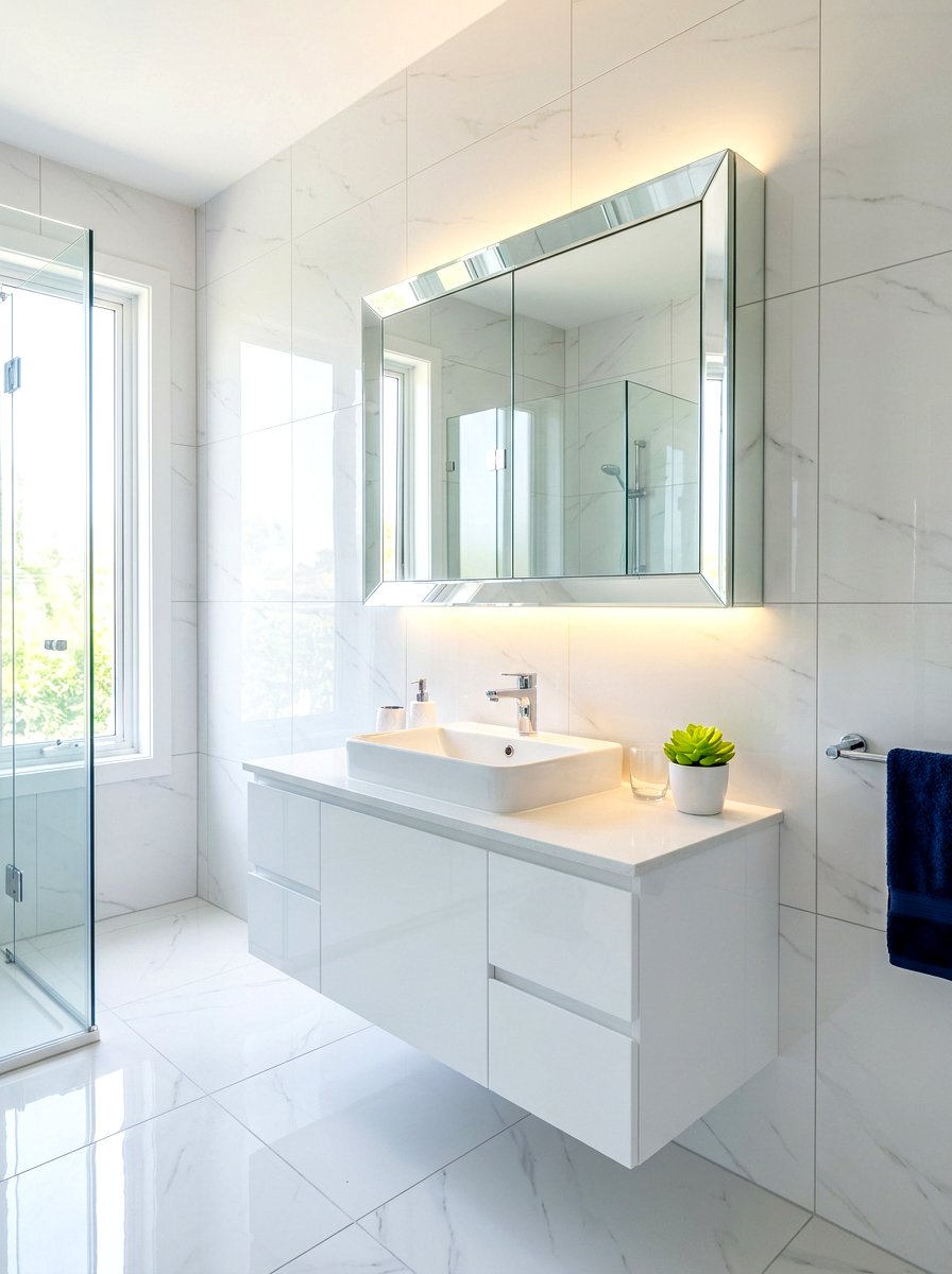 Floating medicine cabinet - 30 medicine cabinet ideas