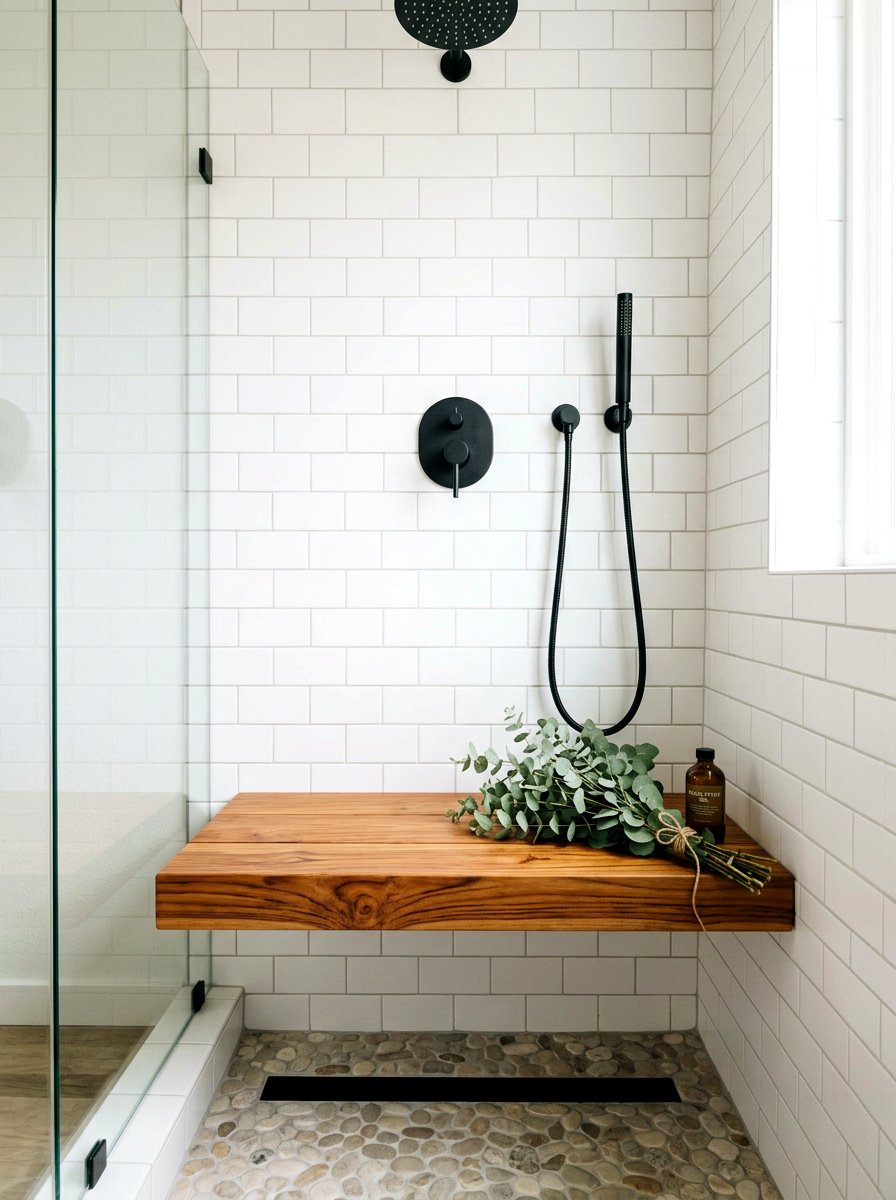30 Shower Bench Ideas for Spa-Like Comfort Every Day