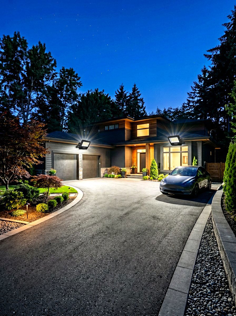 Flood Lights For Driveway - 30 driveway lighting ideas