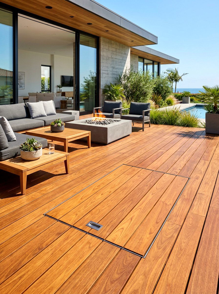 30 Deck Storage Ideas to Maximize Space Under Benches and Steps
