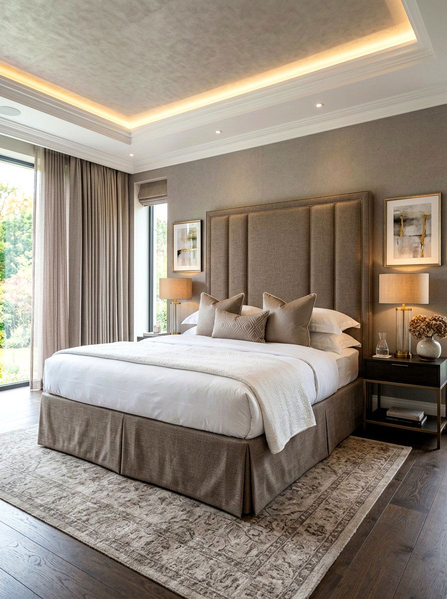 Floor Length Skirted Bed - 30 skirted bed ideas