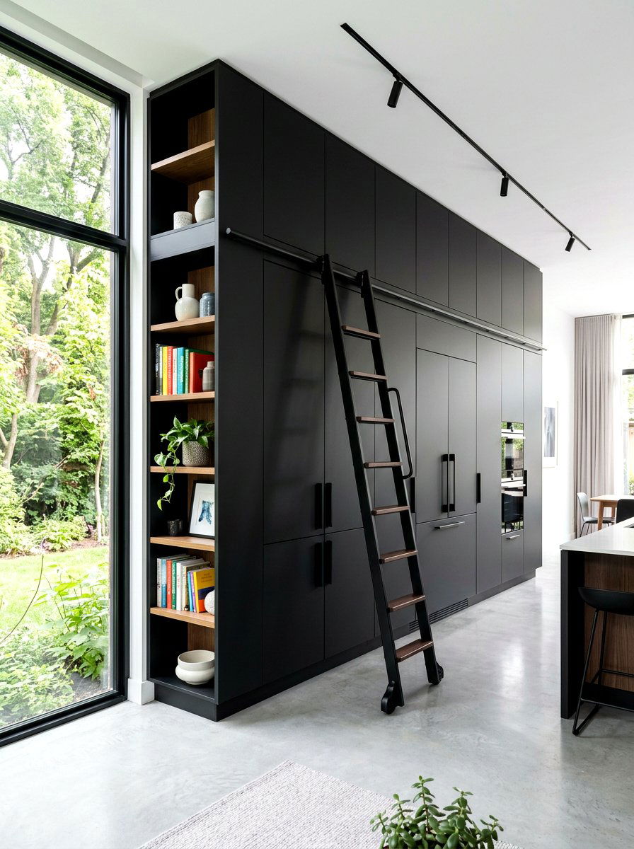 Floor To Ceiling Cabinetry - 30 utility kitchen ideas