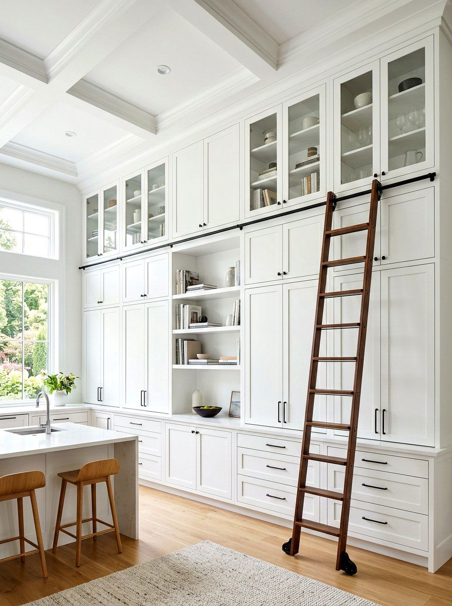 Floor To Ceiling Cabinetry - 30 tiny house kitchen ideas
