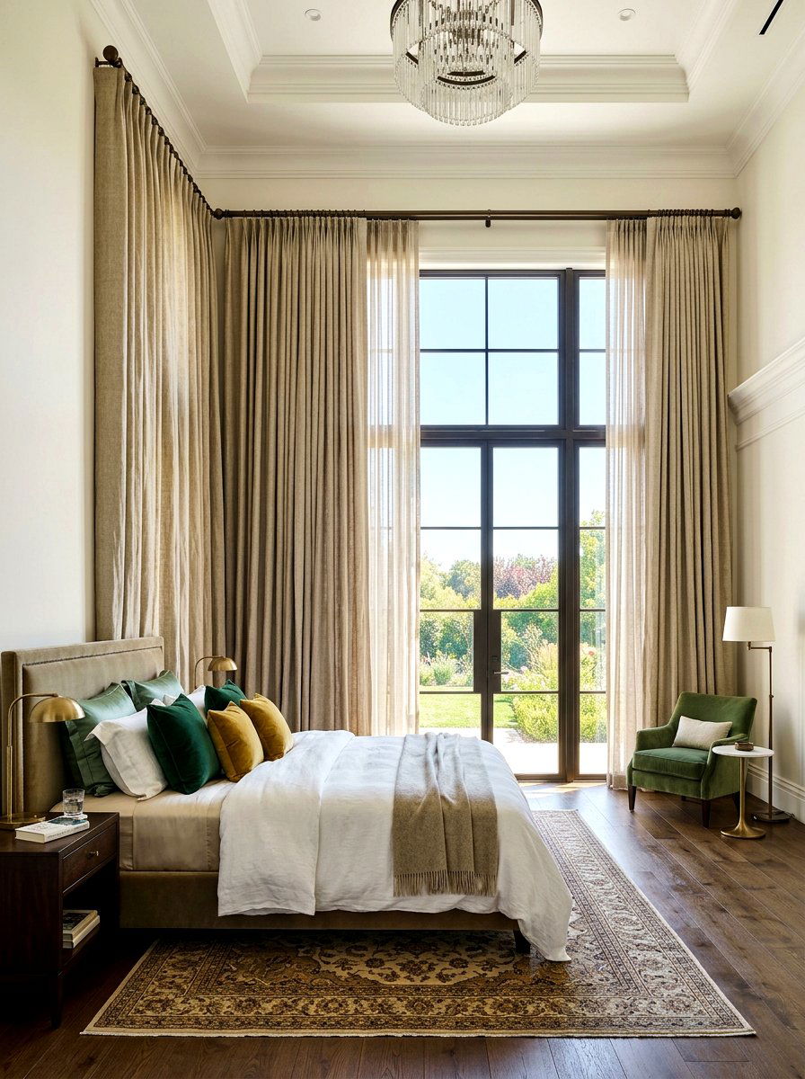 Floor To Ceiling Curtains - 30 childhood bedroom revival ideas