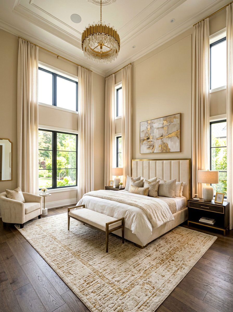 Floor To Ceiling Curtains - 30 high ceiling decorating ideas