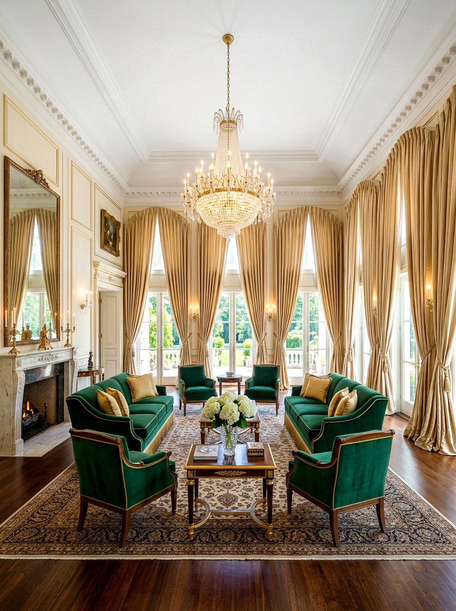 Floor To Ceiling Drapes - 30 window treatment ideas