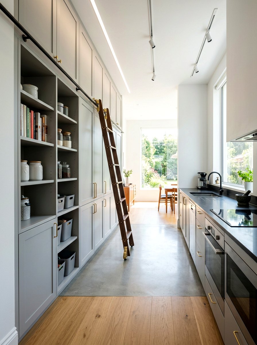Floor To Ceiling Galley Kitchen - 30 galley kitchen ideas