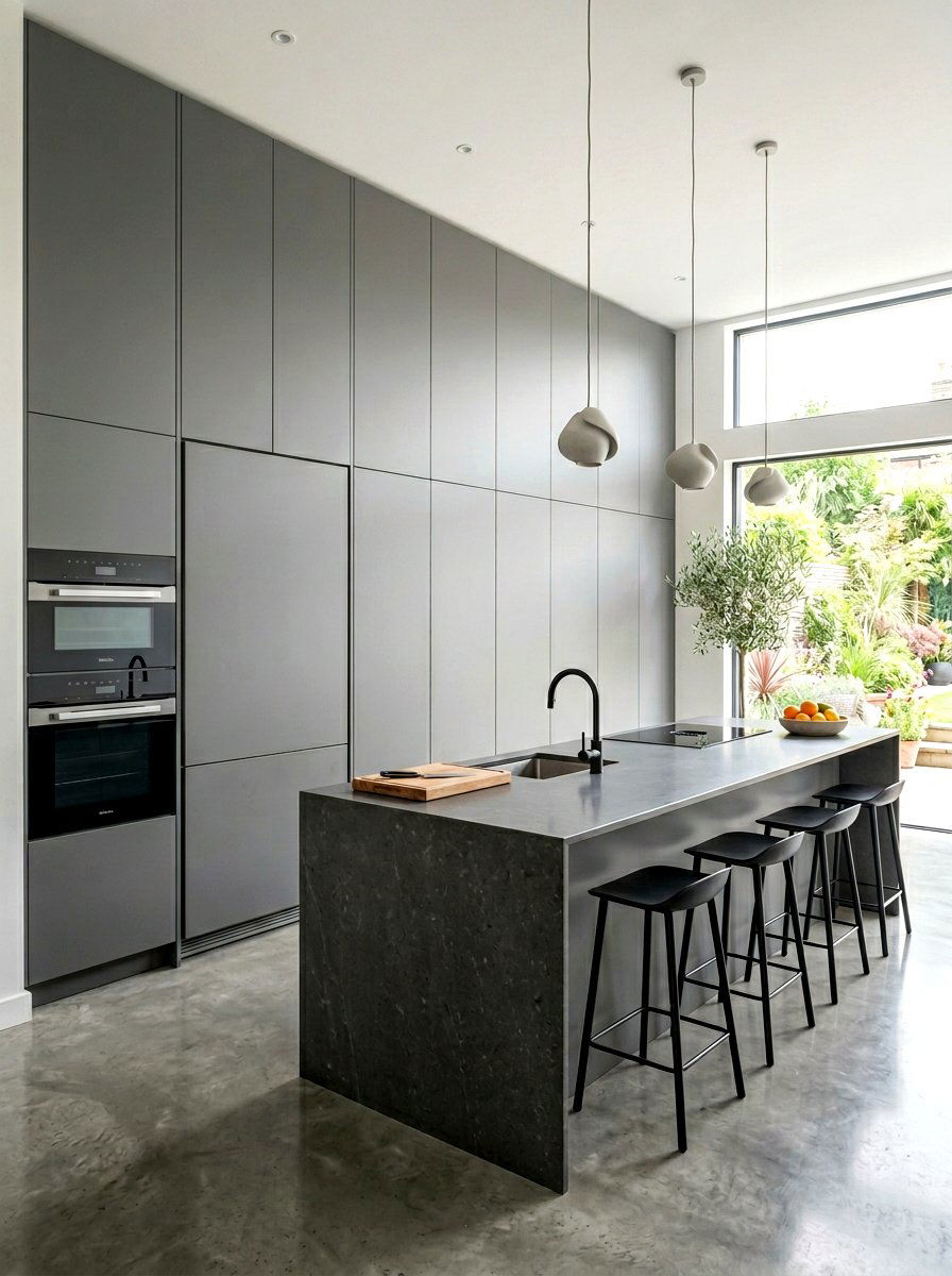 Floor To Ceiling Kitchen Cabinets - 30 tiny galley kitchen ideas