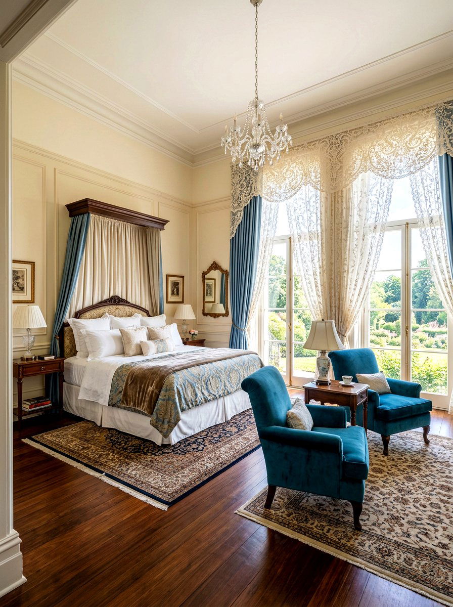 Floor To Ceiling Lace Curtain - 30 lace curtain ideas
