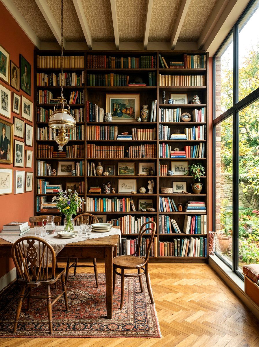 Floor To Ceiling Ledge Wall - 30 dining room picture ledge ideas