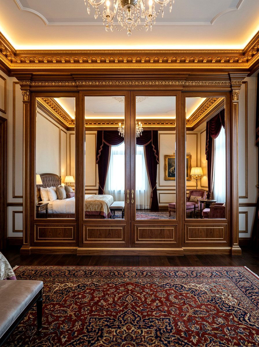 Floor To Ceiling Mirrored Closet - 30 mirrored closet ideas