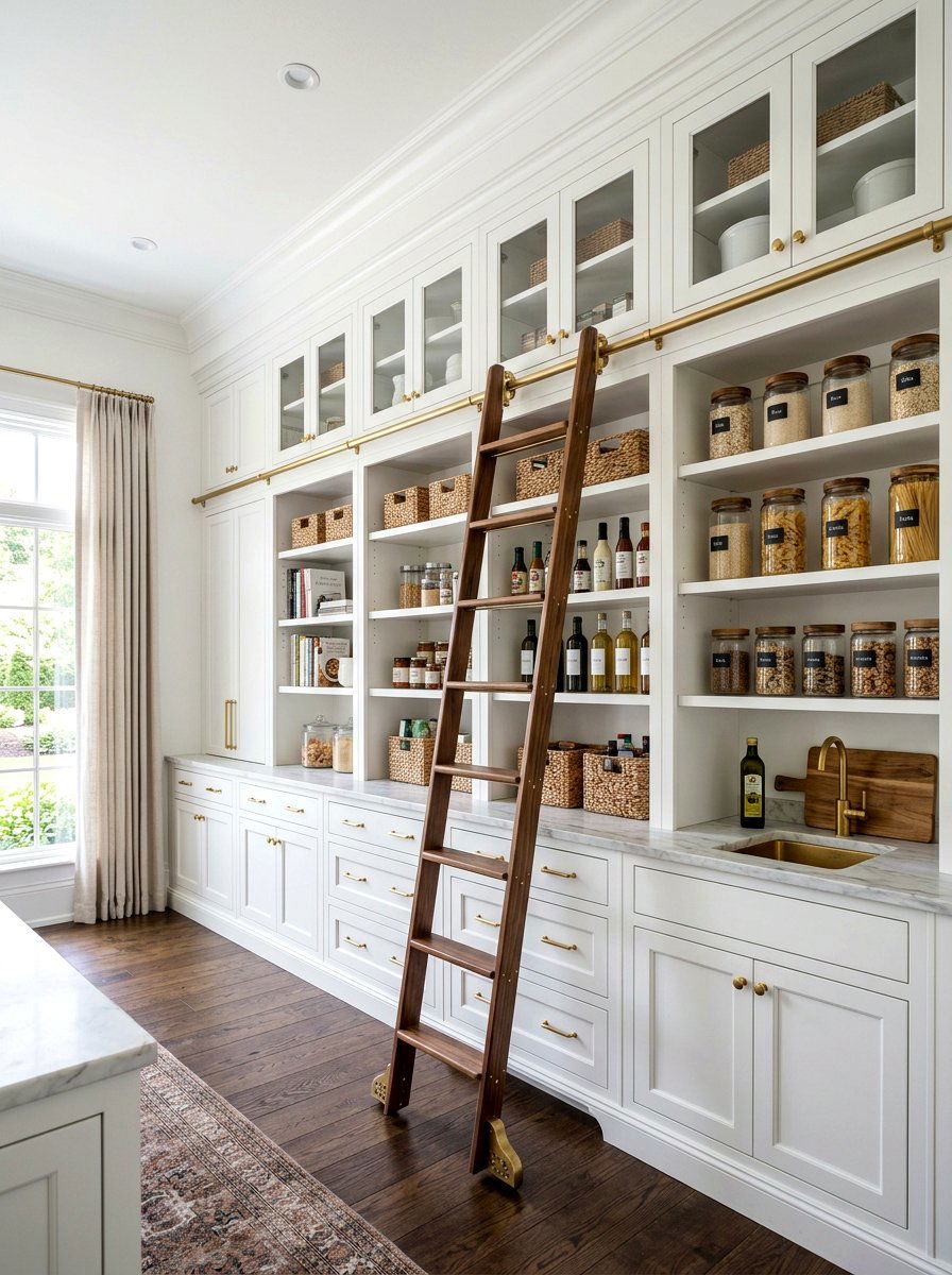 Floor To Ceiling Pantry - 30 corner pantry ideas