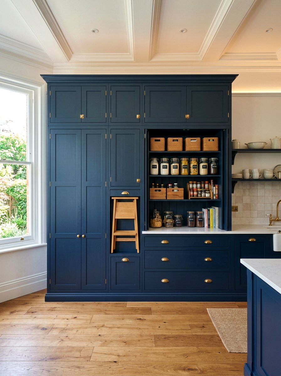 Floor To Ceiling Pantry - 30 English pantry kitchen ideas