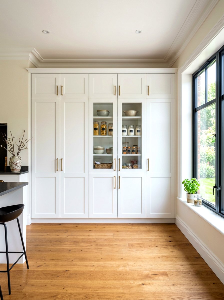 Floor To Ceiling Pantry Cabinets - 30 butler pantry storage ideas