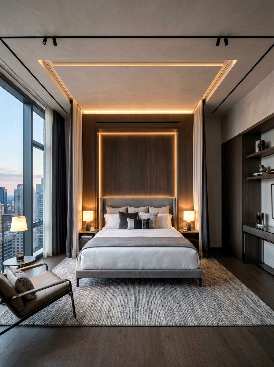Floor To Ceiling Recessed Canopy Bed - 30 canopy bed ideas