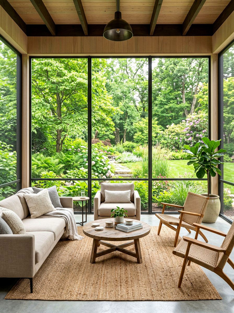 Floor To Ceiling Screened In Porch - 30 screened patio enclosure ideas