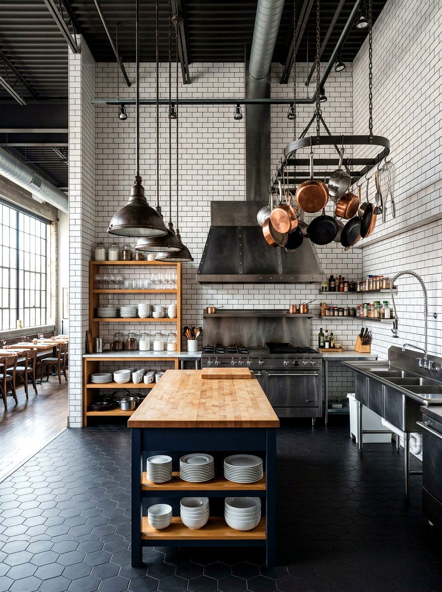 Floor To Ceiling Subway Tile Kitchen - 30 subway tile kitchen ideas