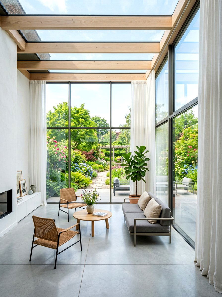 Floor To Ceiling Window Sunroom - 30 bright sunroom ideas