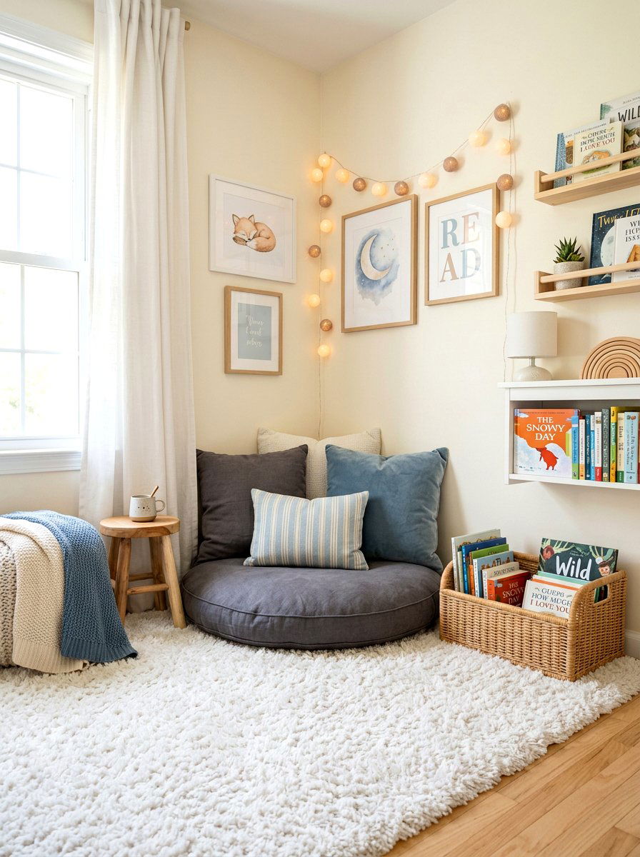 30 Nursery Reading Corner Ideas for Cozy Storytime Moments