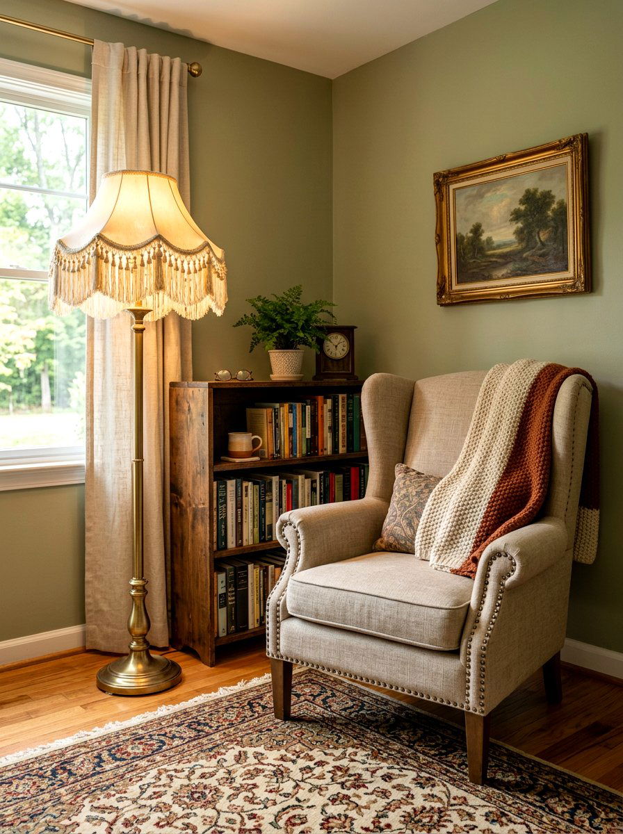 Floor lamp fringe shade - 30 fringed lamp shade ideas