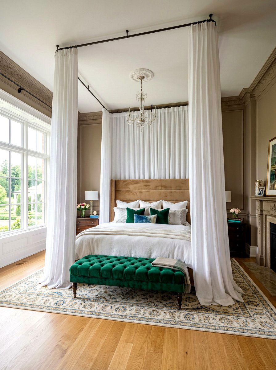 30 Draped Canopy Bed Ideas for Romantic, Luxe Bedroom Vibes