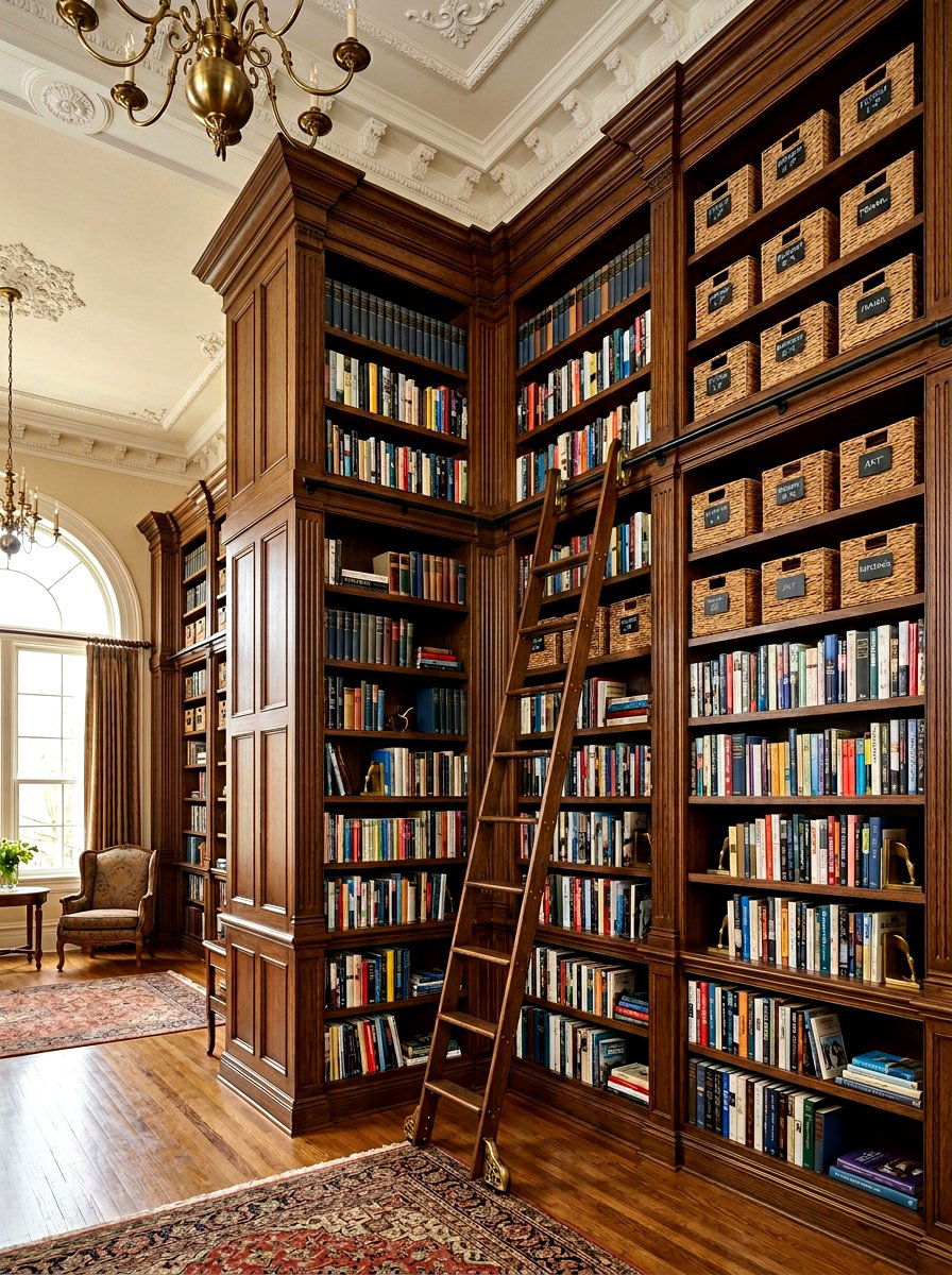 Floor to ceiling shelving - 30 reach in pantry ideas