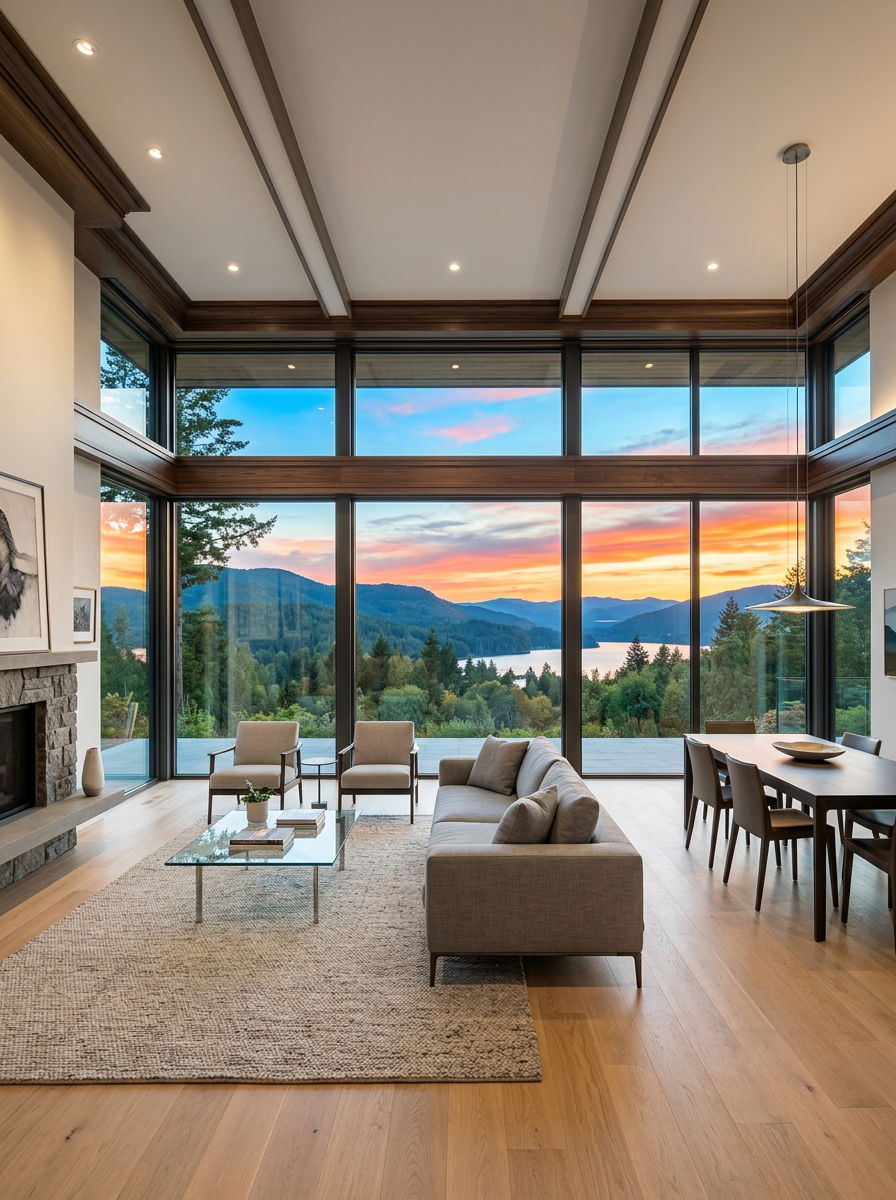 Floor to ceiling window trim - 30 window trim ideas