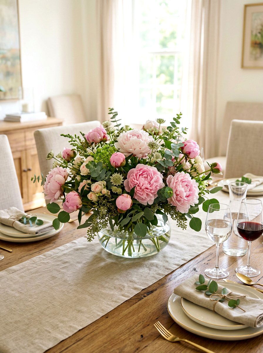 Floral Centerpiece Styling - 30 spring reset home ideas