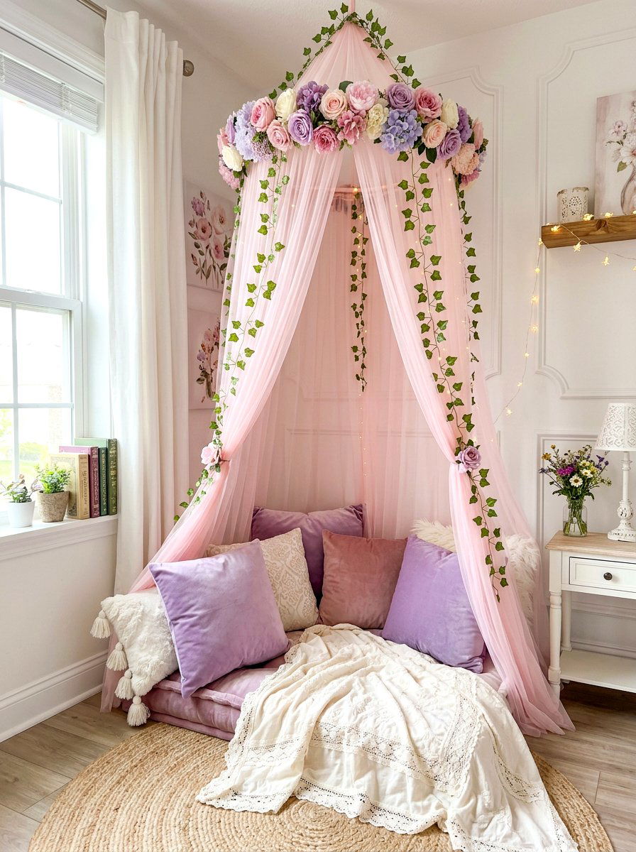 30 Kids Tent Reading Nook Ideas for Magical Quiet Time