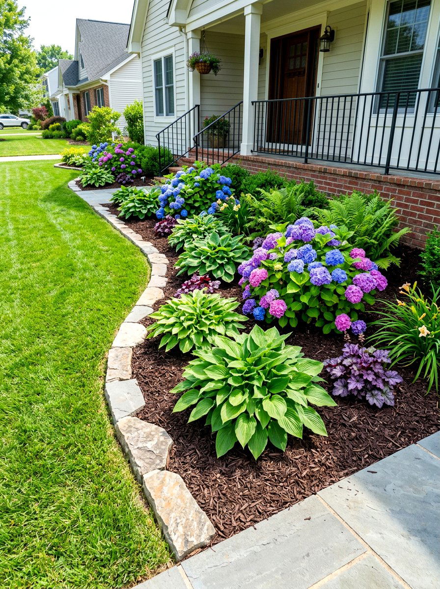 Flower Bed Edging - 30 curb appeal ideas for small homes