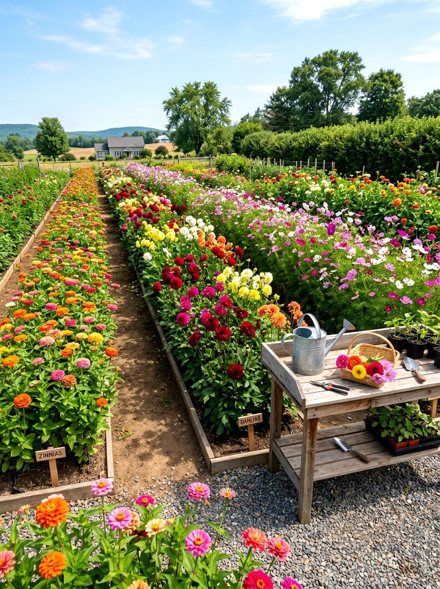 Flower Cutting Garden - 30 summer garden ideas
