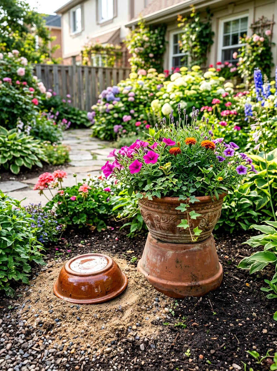 Flower Pot Base - 30 butterfly puddling station ideas