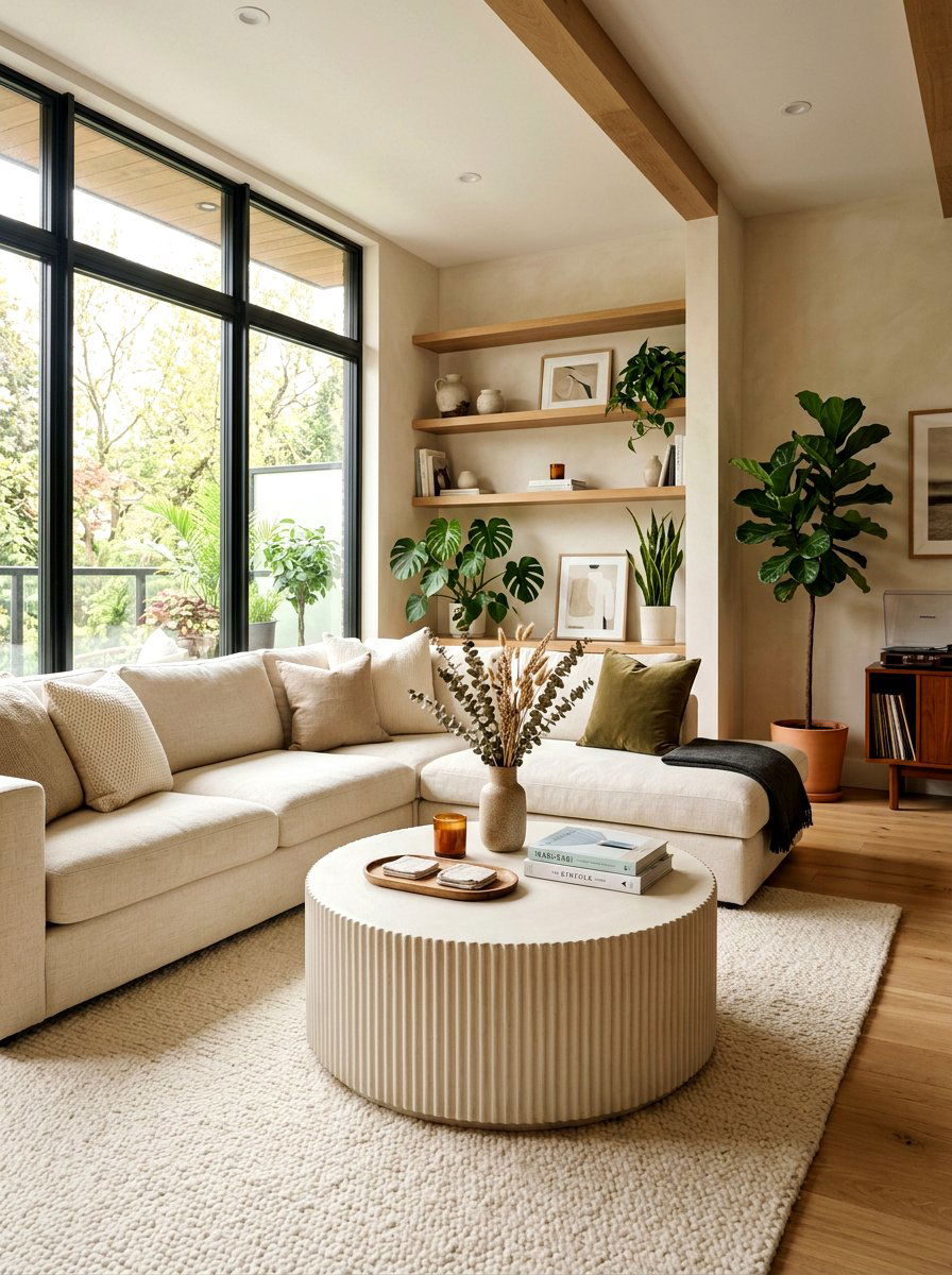 Fluted Coffee Table - 30 fluted furniture ideas