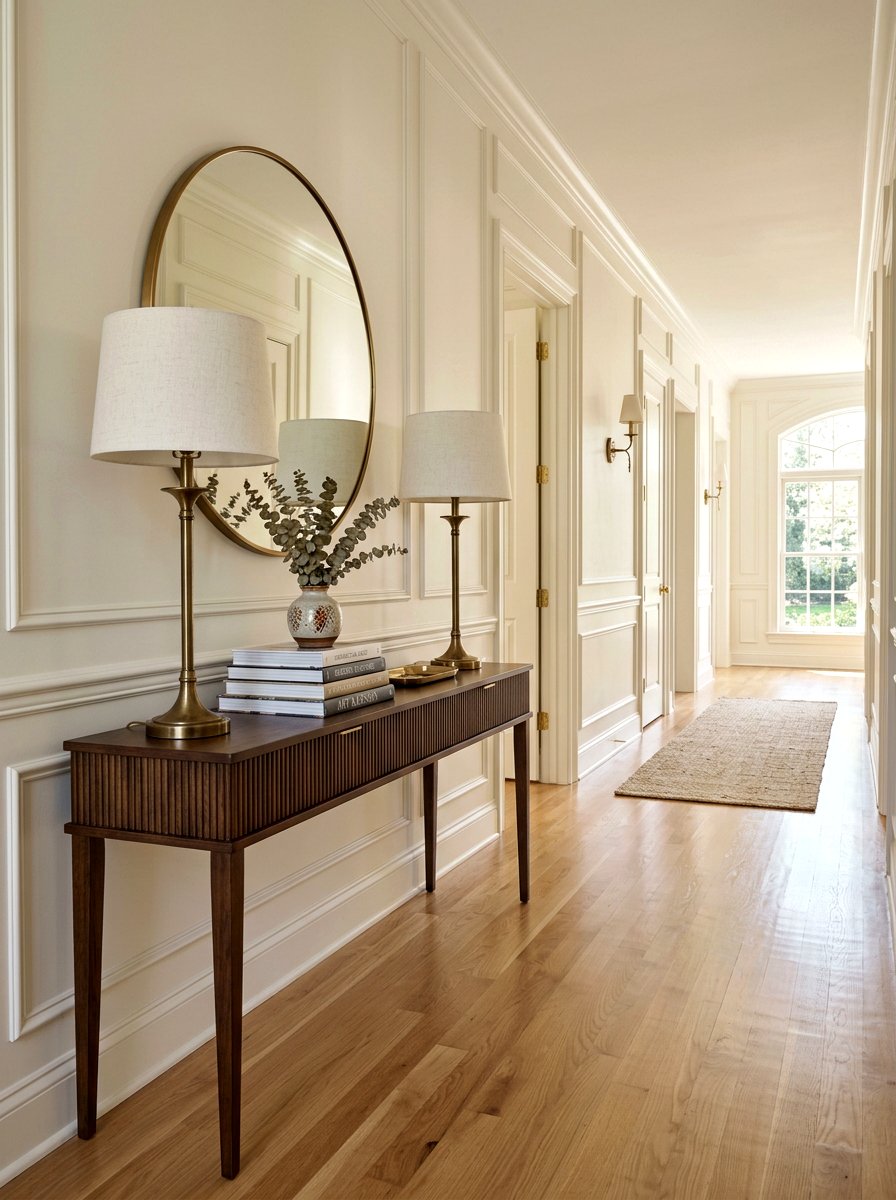 Fluted Console Table - 30 fluted furniture ideas