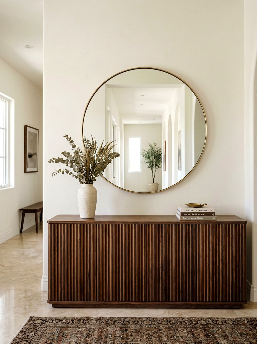 Fluted Console - 30 sculptural furniture ideas