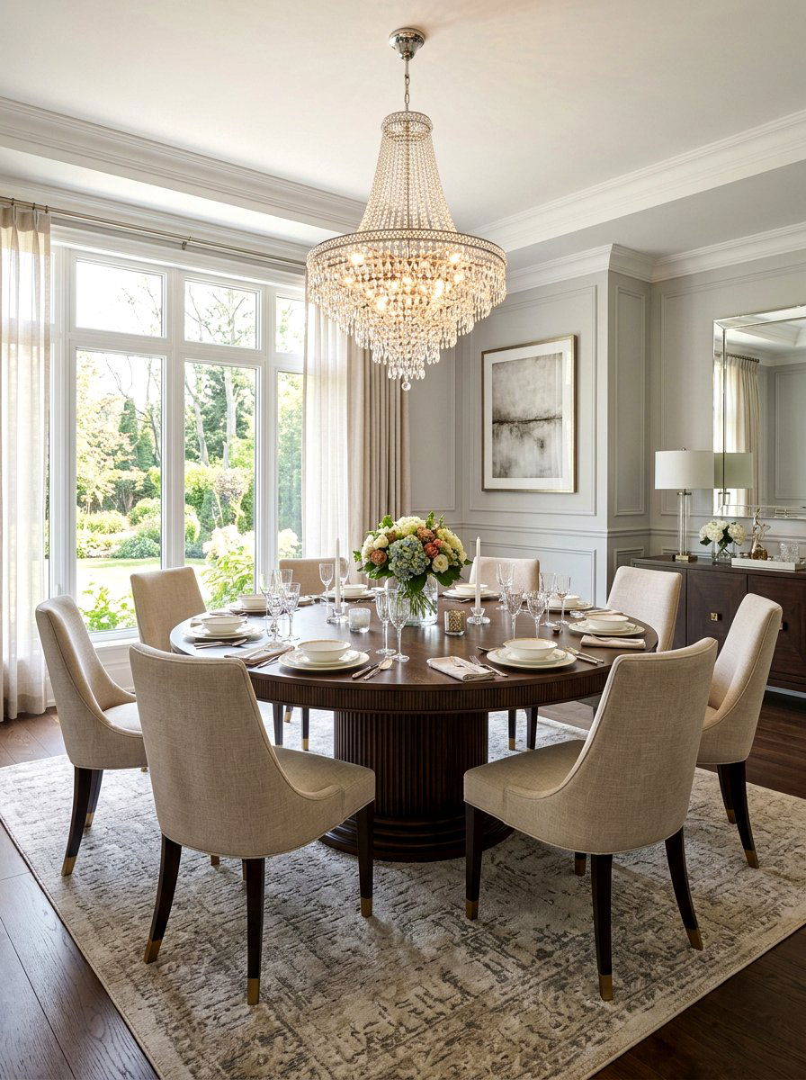 Fluted Dining Table - 30 fluted furniture ideas