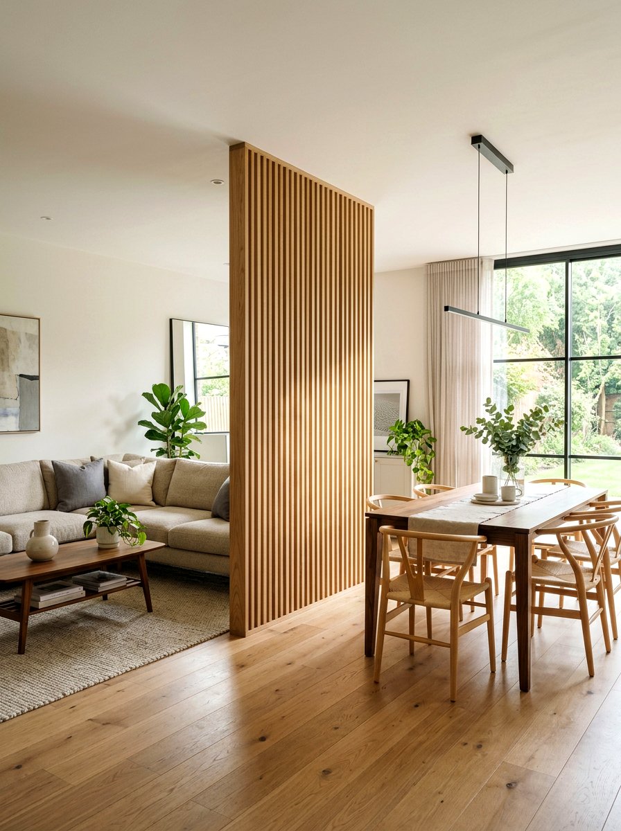 Fluted Room Divider - 30 fluted furniture ideas