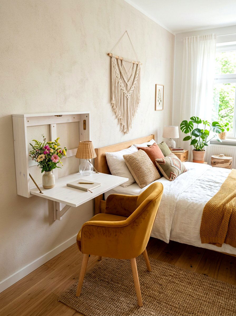 Fold Down Desk For Bedroom - 30 fold down desk ideas