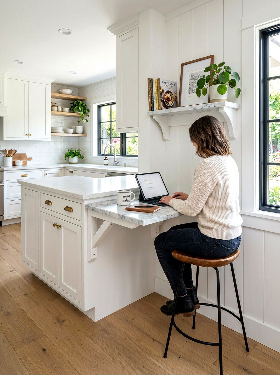 Fold Down Desk For Kitchen - 30 fold down desk ideas