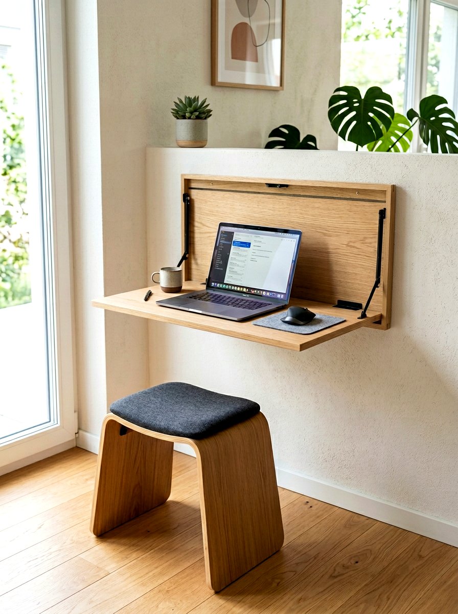 Fold Down Desk For Laptop - 30 fold down desk ideas