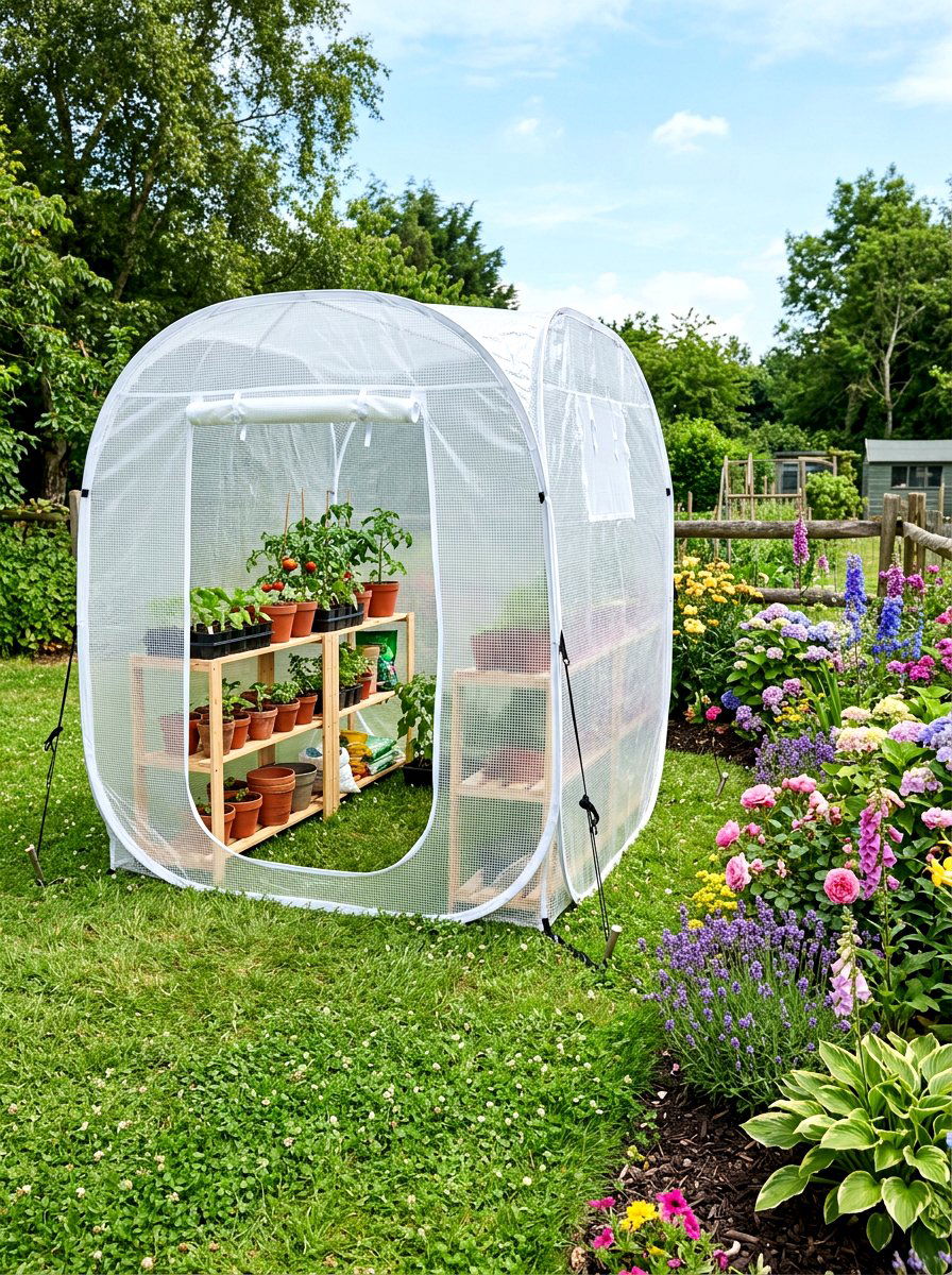 Foldable Greenhouse - 30 small greenhouse ideas