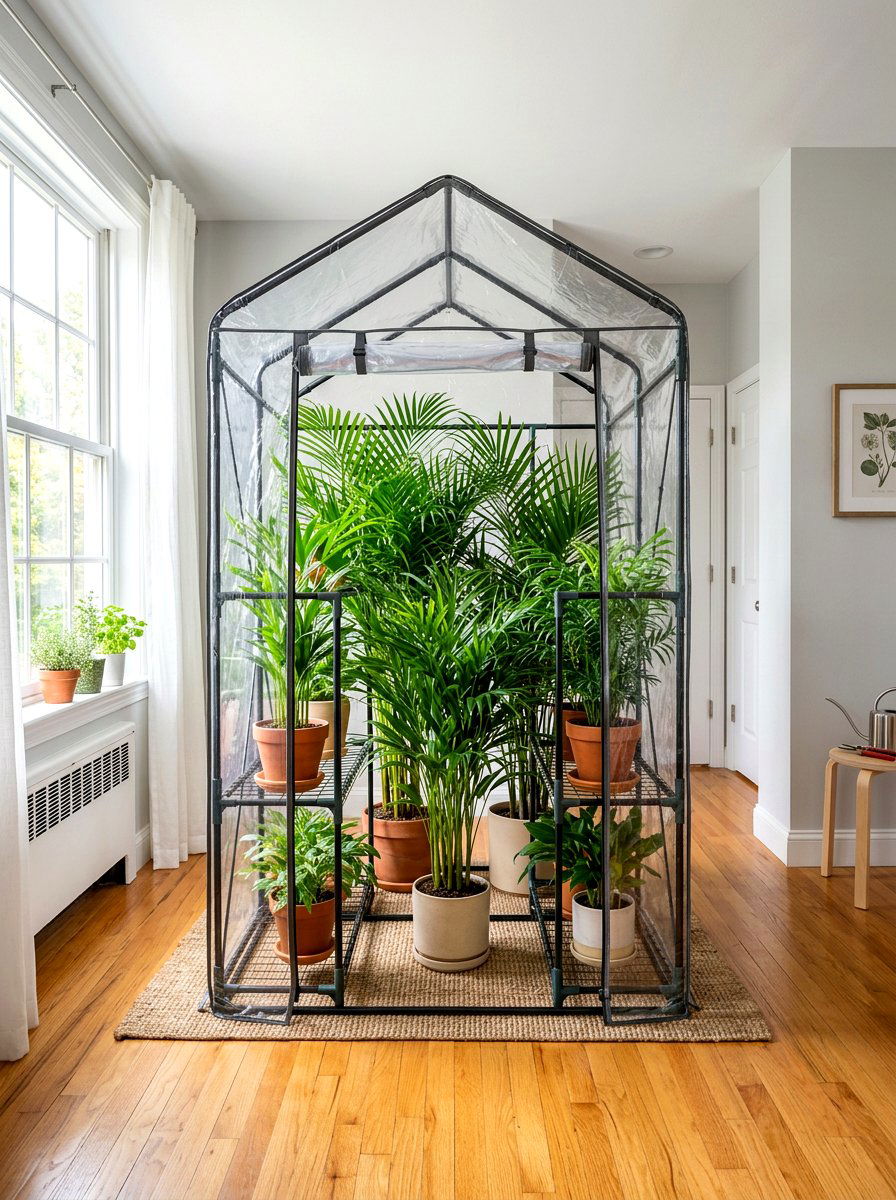 Foldable Indoor Greenhouse - 30 indoor greenhouse ideas