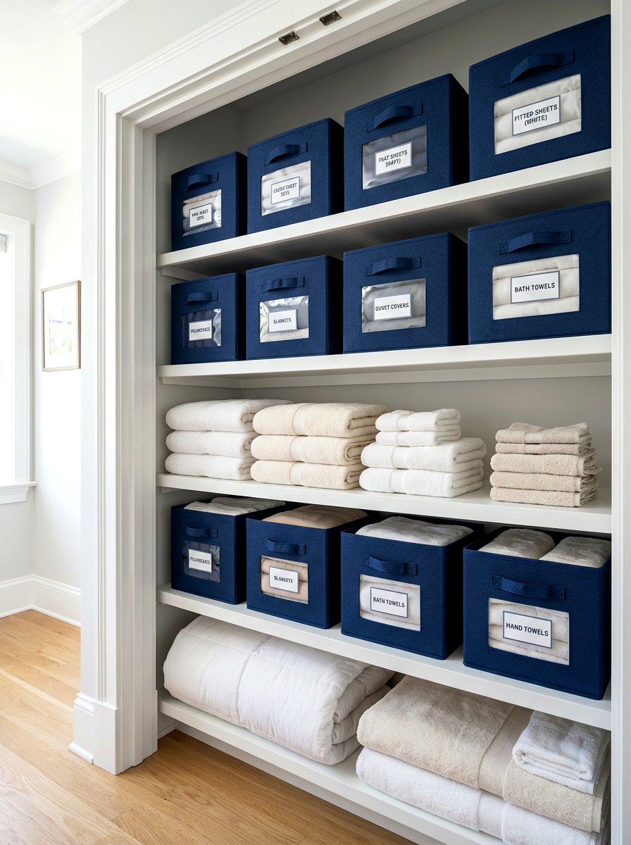 30 Linen Closet Organization Ideas for a Calm, Clutter-Free Home