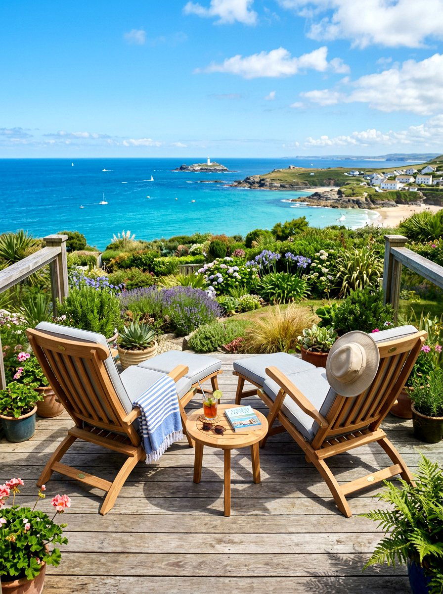 Foldable Wooden Steamer Chair - 30 garden seating ideas