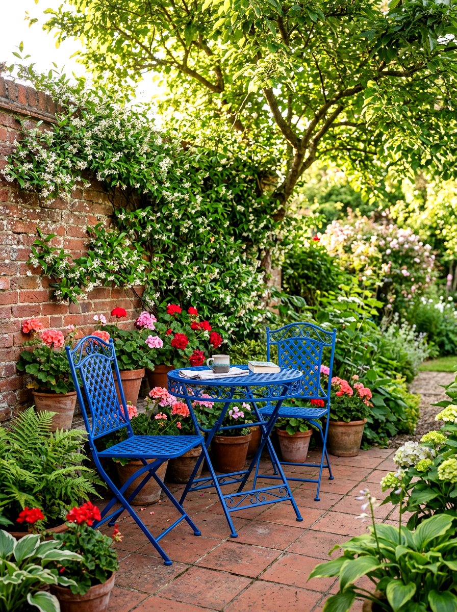 Folding Bistro Set - 30 compact patio furniture ideas