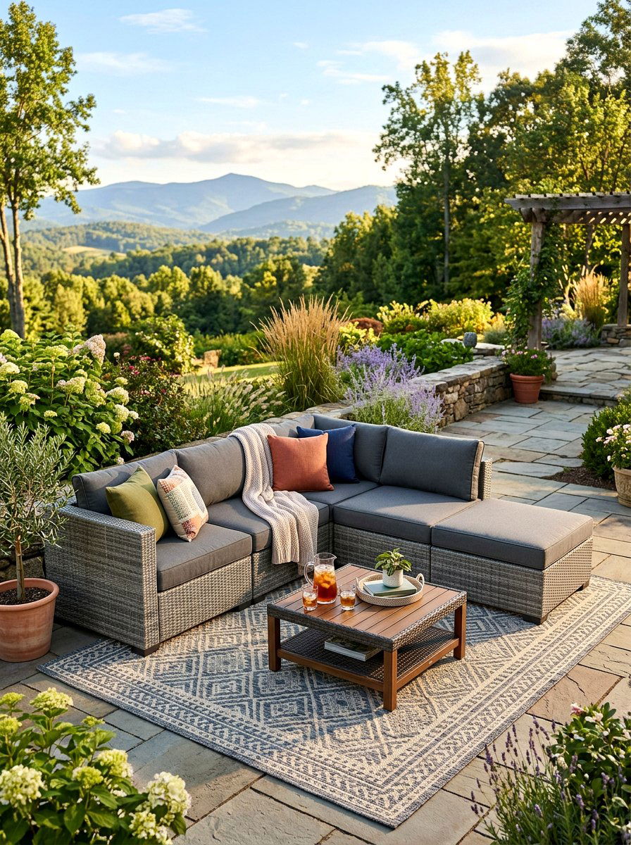 Folding Patio Sectional Sofa - 30 folding patio furniture ideas