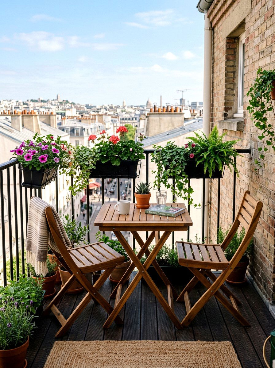 Folding Patio Set - 30 backyard furniture ideas